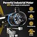 CCGIRU 9600 CFM 30" Outdoor Wall Mount Fans, High Velocity 3-Speed Waterproof Professional Oscillating Wall Fan, Heavy Duty Industrial Fan for Commercial, Garage, Warehouse, UL Listed