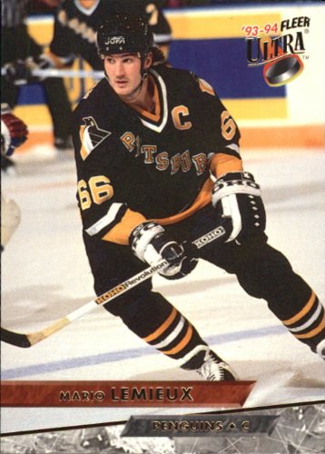 Amazon.com: 1993 Ultra Hockey Card (1993-94) #116 Mario Lemieux
