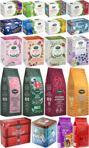 Set di tè Nordqvist (confezione da 10) – Scegli 10 confezioni tra 20 gusti nella Scatola Söpösöpö SOPOSOPO