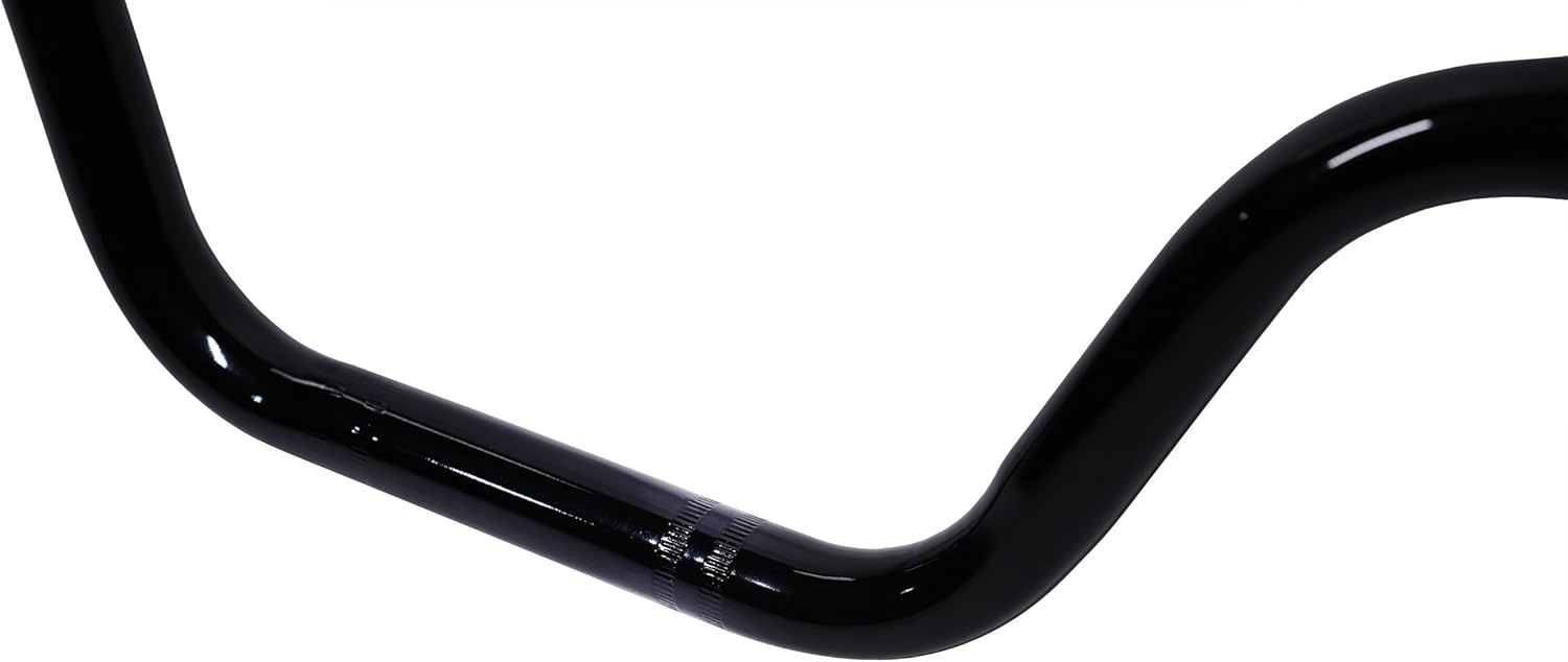 JMCHstore Black 7/8'' Mini Bike Handlebars for Coleman BT200X CT200UEX Motovox MBX10 Mega moto MMB80 Trailmaster MB200 100cc 200cc Mini Bike Parts