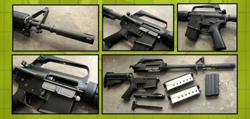 Amazon | WE XM177 E2 コマンド ブラックカービン GBB WEGB14 | サブ