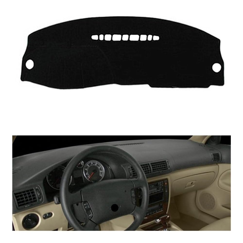 Alfombrilla para tablero estilo de automóvil Passat B5 2000-2005 protector solar salpicadero 8