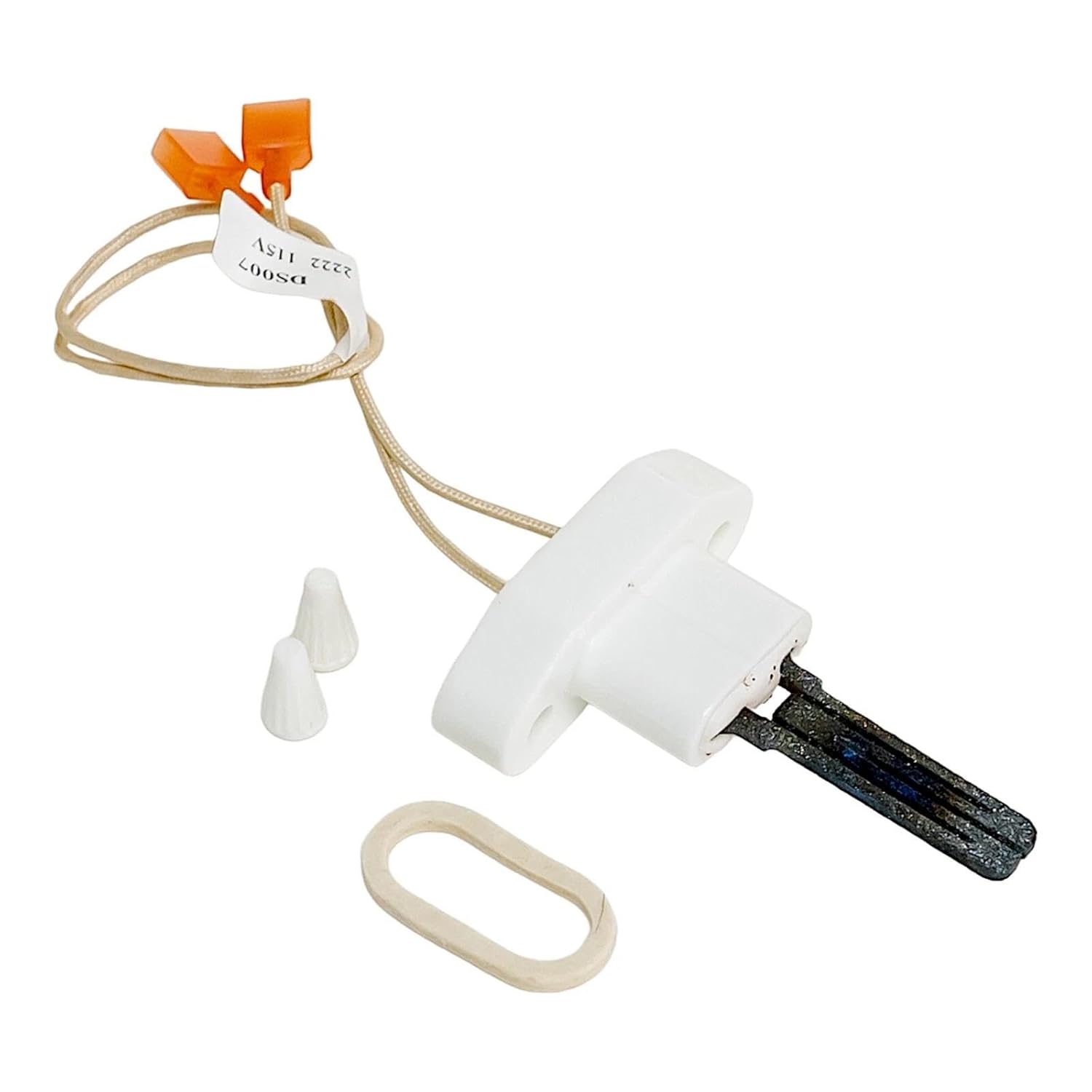 100165937 Water Heater Ignitor, Compatible for Lochinvar Igniter Copper Fin, Igniter Specifications Wire Leads Measure 11 in Long, Furnace Igniter Part Number SPLT3400 DS007KX