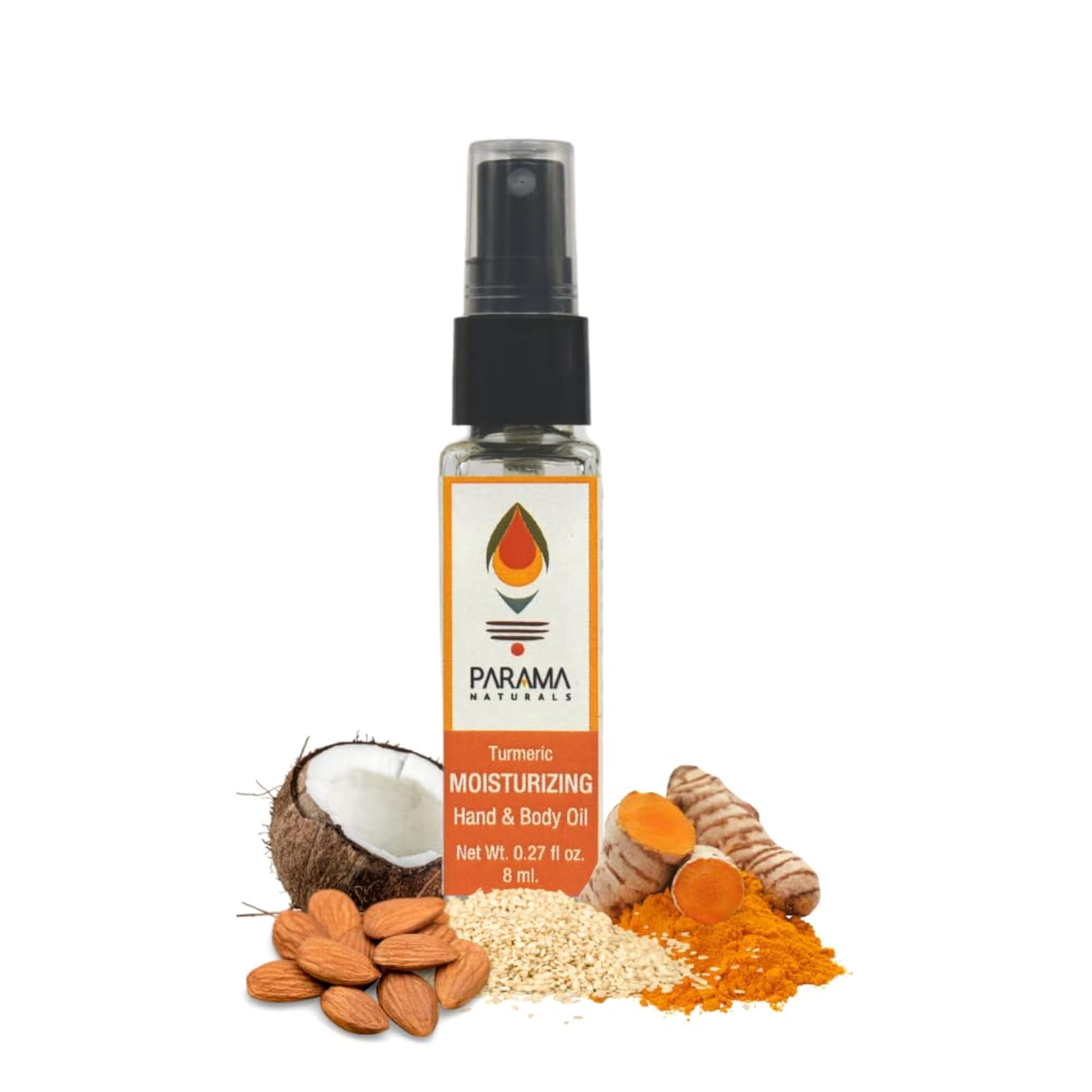 Turmeric Hand & Body Oil, Ayurvedic Moisturiser