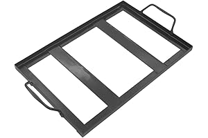 1PC Himalayan Salt Cutting Board, Black Stand, Trays, Outdoor Cutting Board