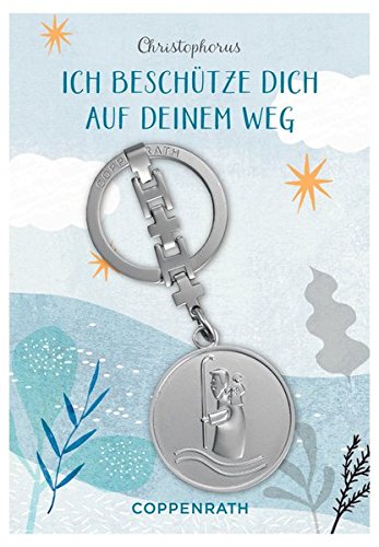 Preisvergleich Produktbild Christophorus-Schlüsselanhänger - Ich beschütze dich auf deinem Weg