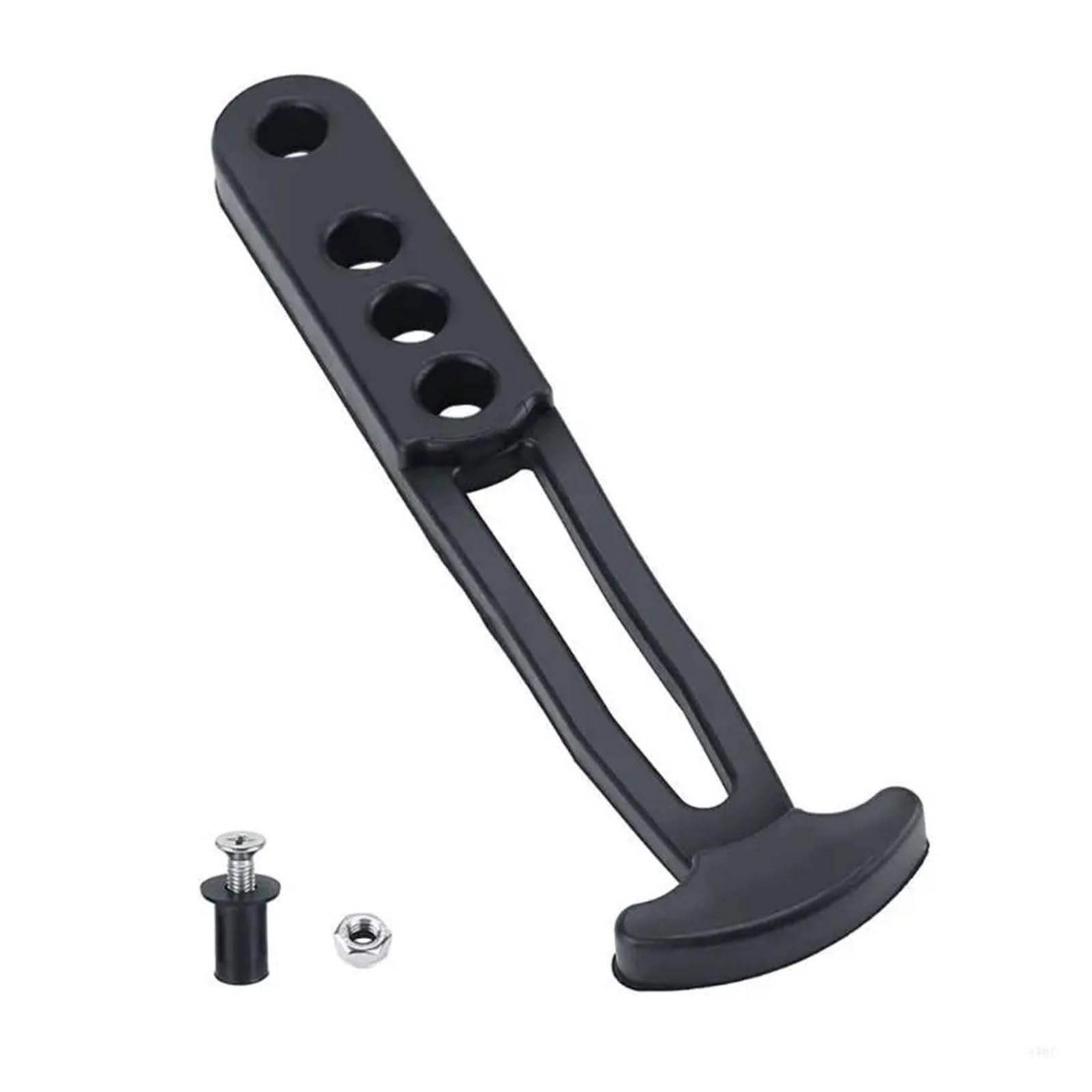 Axylqjvznc 4 Holes Boat Boarding Rubber Telescoping Ladder Strap Marineladder Fixed Lock Belt With Adjustable Mounting Holes(4 Holes)