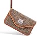 MONOJOY Faraday Bag for Phone and Car Key Fob Signal Blocker Harris Wallet, Phone and Vehicle Keys RFID Pocket Radio Signal Blocking Brown Bags