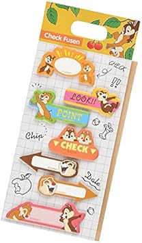 Amazon ディズニーストア 公式 付箋 メモ帳 チェック チップ デール 付箋 文房具 オフィス用品