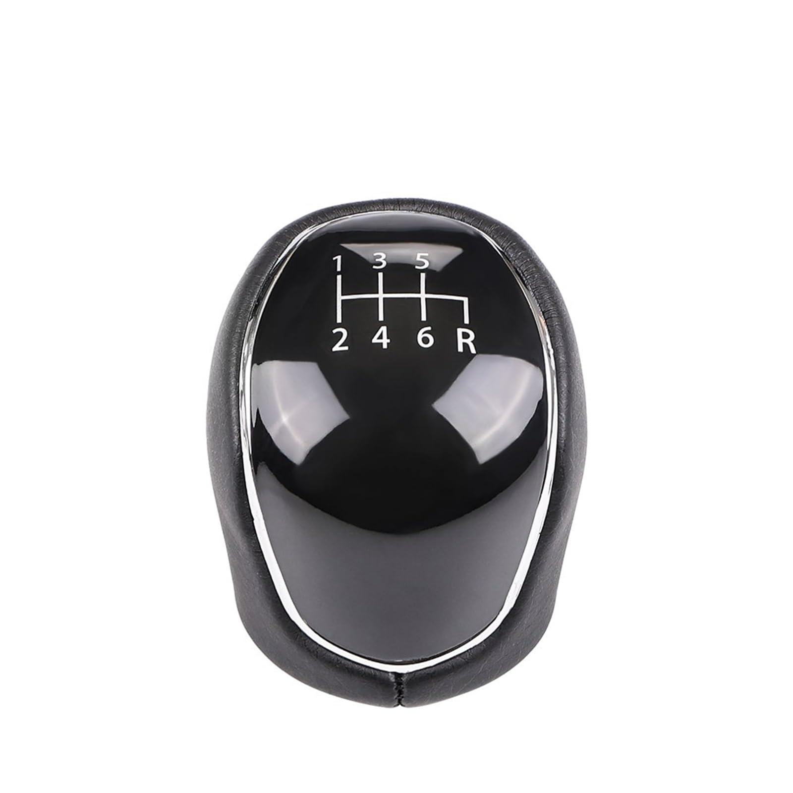 Rbevcrr B-6 Speed Car Shift Lever Knob For Mondeo Mk4 For Focus Mk2 5/6 Speed Shift Knob Stick Shifter Pen(B-6 Speed)
