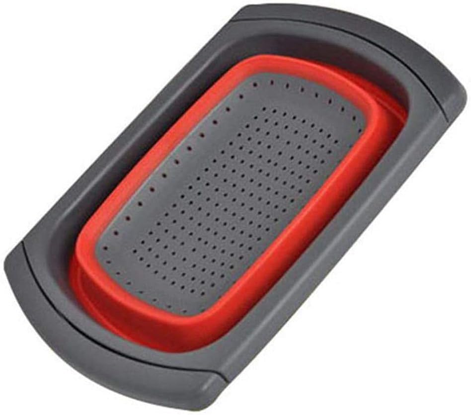 Escorredor de Alimentos Retrátil e Extensível – Encaixe Universal...