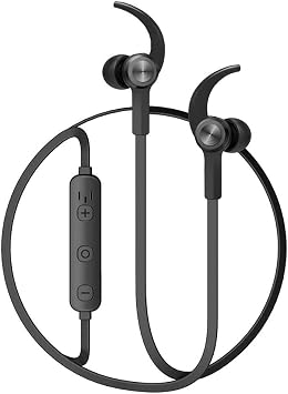 Aiwa ESTBT-700BK Bluetooth Sports Headset with Free Speech Function