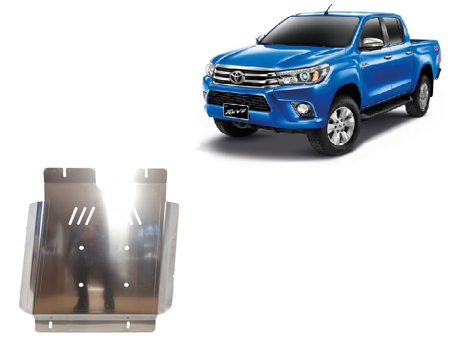 Scut Protection Protector de radiador de aluminio para Toyota Hilux Revo