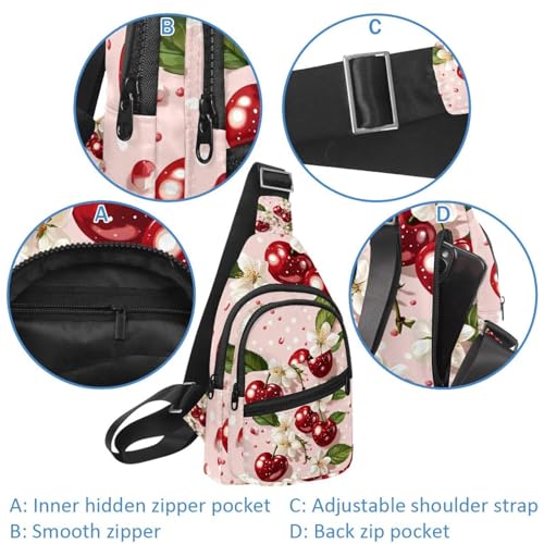 Mochila cruzada pequeña contra el dolor de espalda bolsa de pecho ligera de día 4