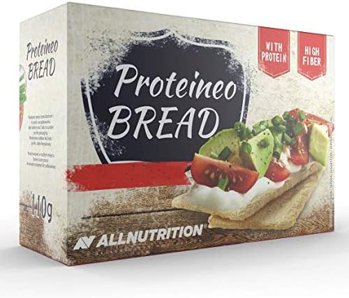 Proteineo High Protein Crisp Bread - Low Carb, High Fibre Crispbread - Multipack 110 g (Pack of 3) – Atkins Compatible Crispbread Box