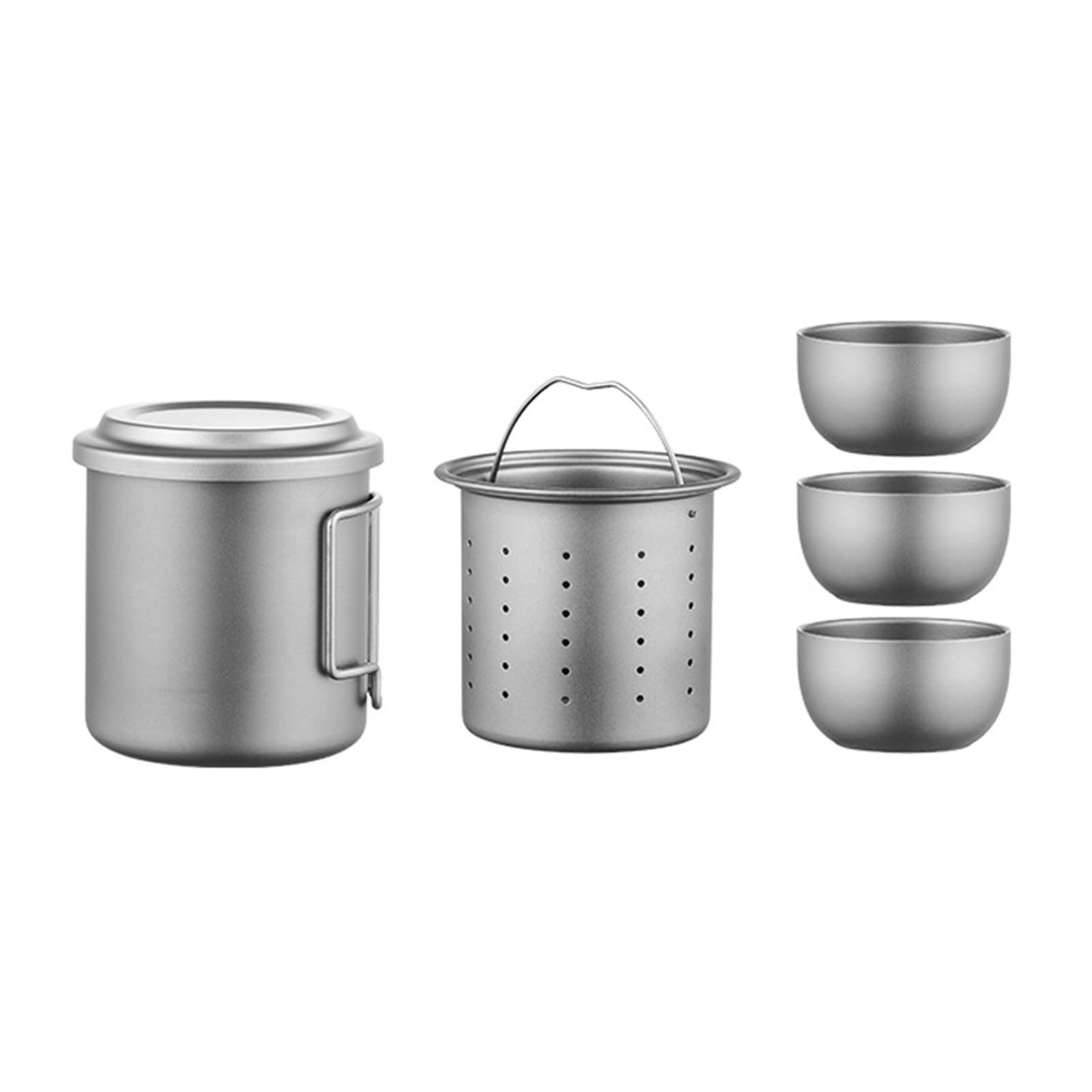 Jarras de cerveza para camping, pícnic, vasos de viaje para elaboración a mano, accesorios de bar compactos para viajes y uso doméstico, vaso ligero para camping