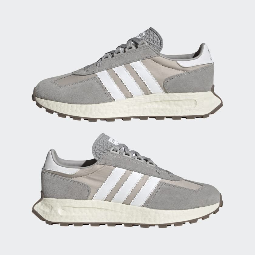 Baskets adidas Retropy E5 ammorti Boost gris blanc taille 11D - 7
