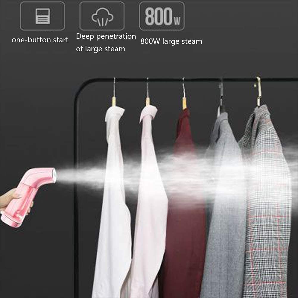 Máquina de Planchar de Ropa portátil, Mini máquina de Planchar para el hogar, Tela Colgante, máquina de Planchar de Mano para Ropa, hogar y Viajes
