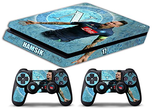 Skin compatible with Ps4 SLIM - Limited Edition DECAL sticker Slim BUNDLE (Napoli Hamsik)