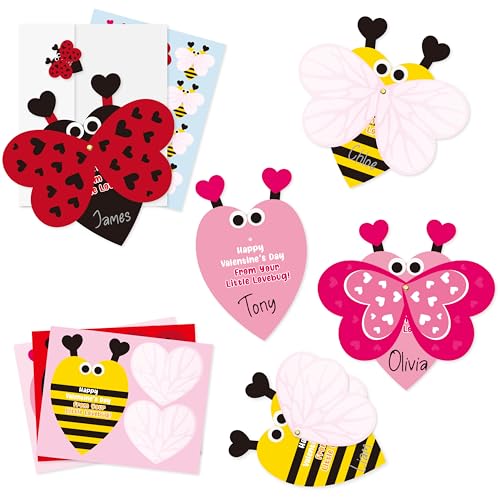 BeYumi Valentine Love Bug Craft Kit for Kids