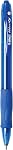 Bic Glide Bold Retractable Ball Point Pen, Bold Point (1.6mm), Blue, Great for Everyday Use, 2-count