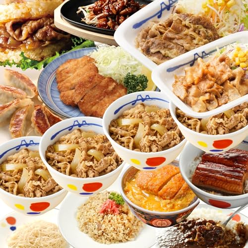 【松屋人気商品詰め合わせシリーズ】18種類21食入り!!2025 松屋スペシャル福袋 !!!※プレミアム牛めしの具3食、乳酸菌入り牛めしの具1食、糖質50%OFF牛めしの具1食、豪州産牛めしの具1食、国産牛めしの具1食、豚めしの具1食、オリジナルカレー2食、牛めしバーガー1食、チーズ牛めしピラフ1食、牛カルビ焼肉1食、旨塩ダレ牛焼肉1食、豚生姜焼き1食、牛ホルモン焼き1食、ロースかつ1食、ヒレカツ丼の具1食、焼きビーフン1食、松軒焼き餃子1袋(5個入り)、うなぎ1食(冷凍食品 保存食 一人暮らし 肉 グルメ 食事 セット 冷凍 惣菜 まつや 仕送り 非常食 ご飯のお供 )