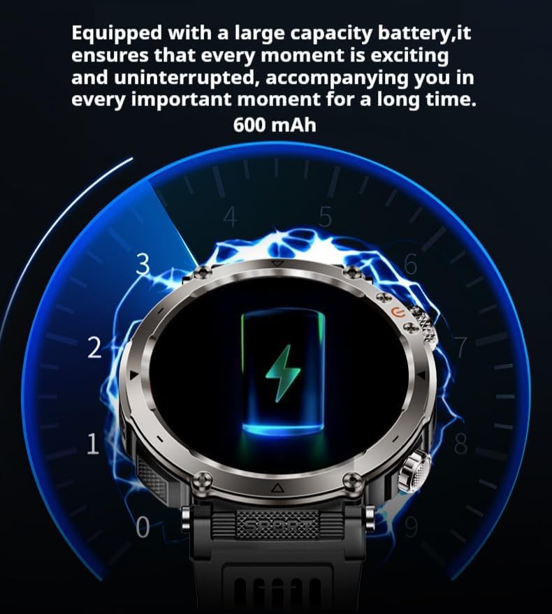 AiBaoQi HT30 Smart Watch charging indicator