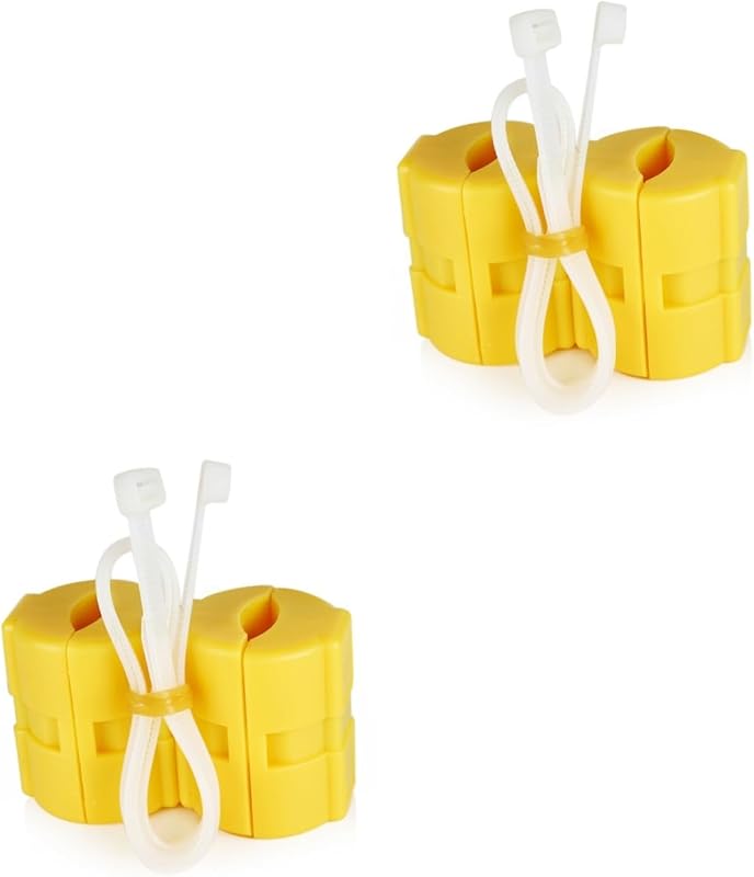 Gatuida 2pcs Magnetic Fuel Saving Device Magfuel Stabilizer for Vehicles Save Miles Improve Efficiency No Tools Needed