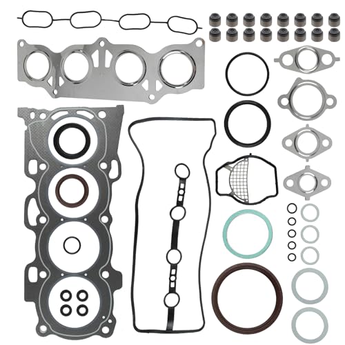 Image of MOTOALL HS26232PT Head Gasket Sets Full Cylinder Engine Gasket kit Fit for Toyota Camry /Highlander /RAV4 /Solara 2.4L 16v DOHC 2AZFE