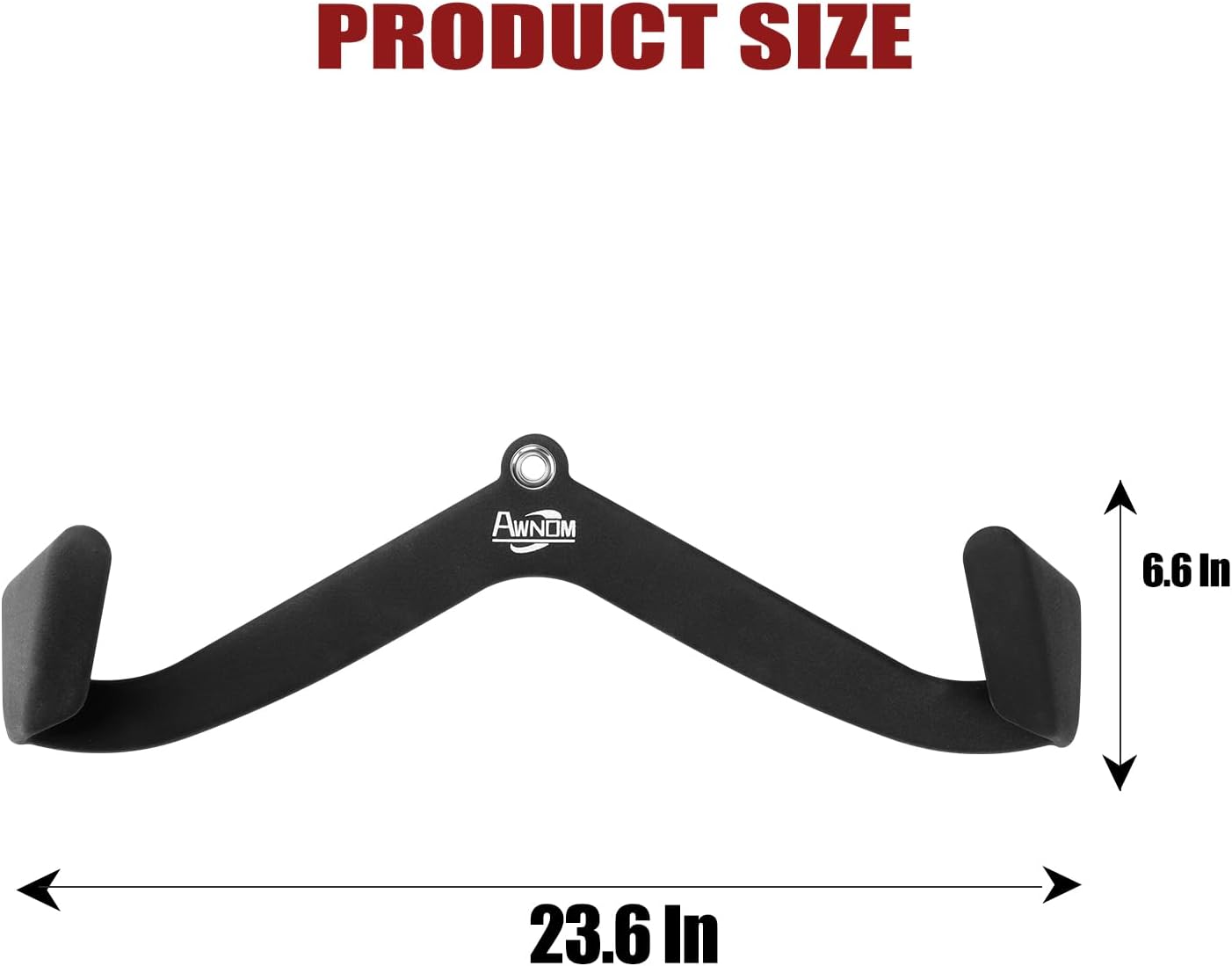 ケーブルマシン用LATプルダウンバー、LATプルダウンアタッチメントTバーVバー、人間工学ハンドル付き、三頭筋バーバック筋力トレーニ