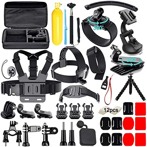 Action Camera Accessories Kit for Gopro Hero 8 7 6 5 4 3