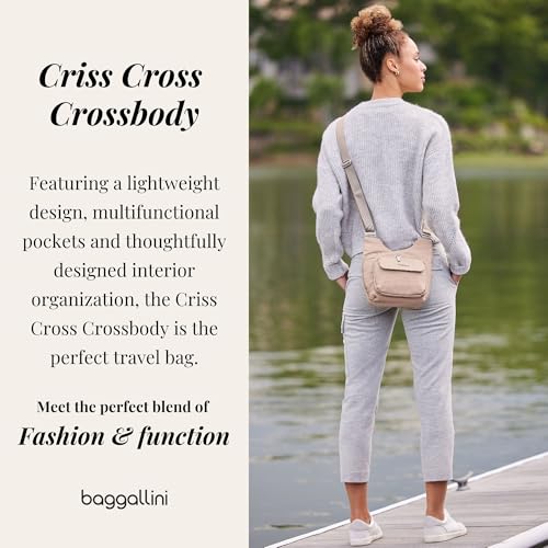 Image of Baggallini Women Criss Cross Crossbody Bag