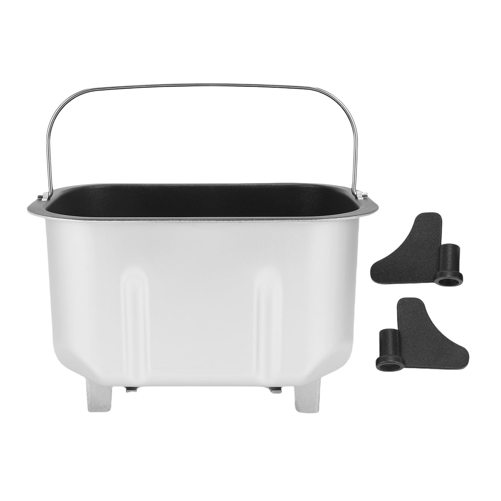 Generic Cubeta Doble para Máquina de Pan con Paletas Mezcladoras y Revestimiento Antiadherente Compatible con Diversas Panificadoras Domésticas Cocinas y Panaderías Comerciales