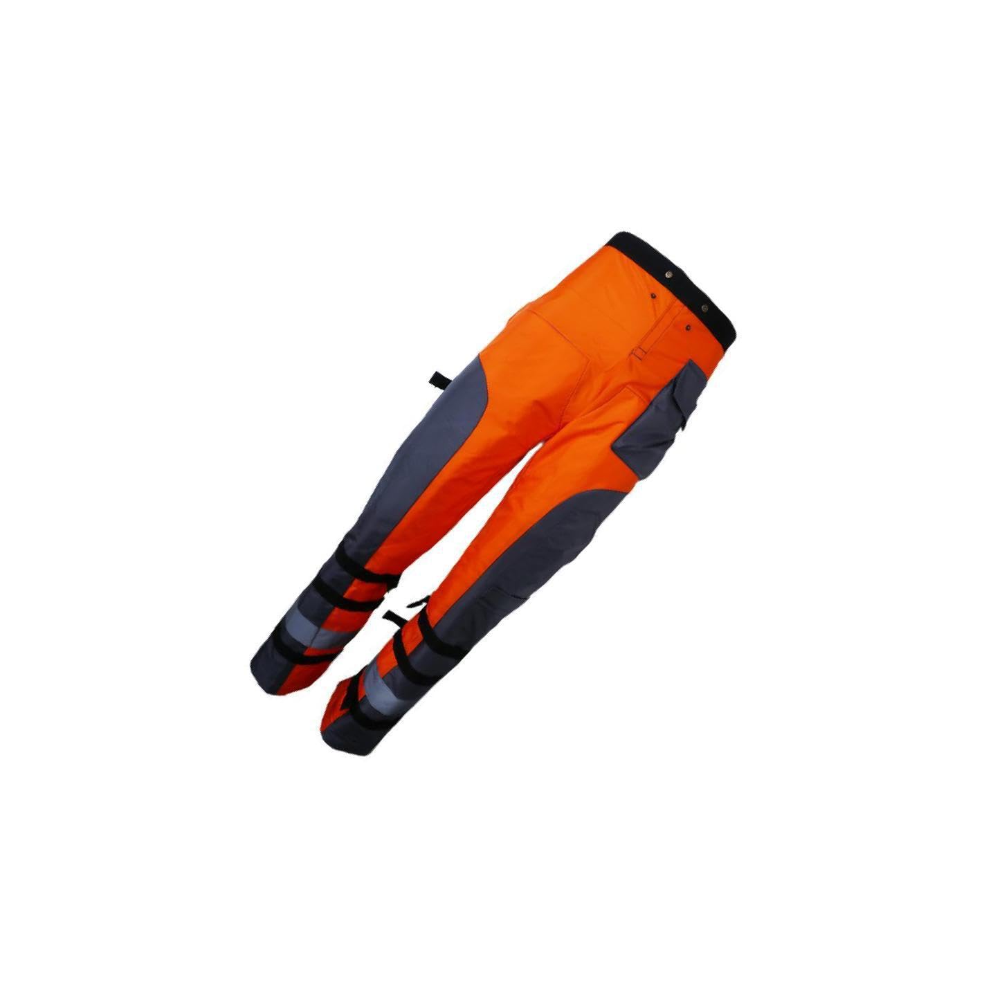 Polainas para motosierra, delantal para motosierra, para hombre y mujer, equipo seguro para L, Naranja, L