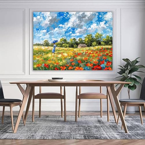 Impression sur toile de qualité supérieure tableau paysage 80x120cm - 2
