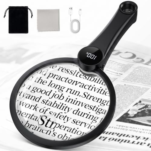 Magnifying Glass with Light