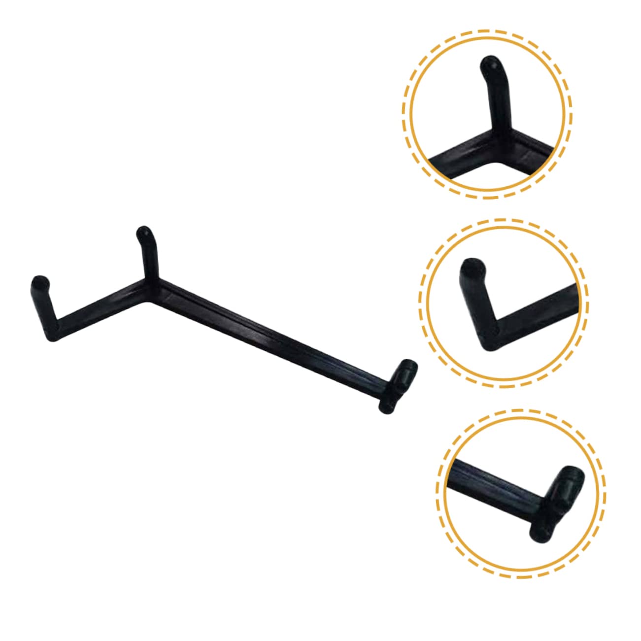 BESPORTBLE 50pièces Outils De Modélisation De Branches pour Plantes Écarteurs Réglables PE Accessoire De Jardin pour Contrôle De Croissance Forme des Plantes