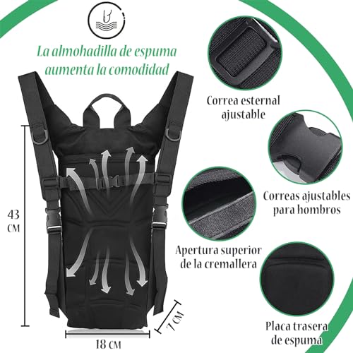 Comparativas de Mochilas para tomar agua para comprar online. 9 Comparativas de Mochilas para tomar agua para comprar online. 9