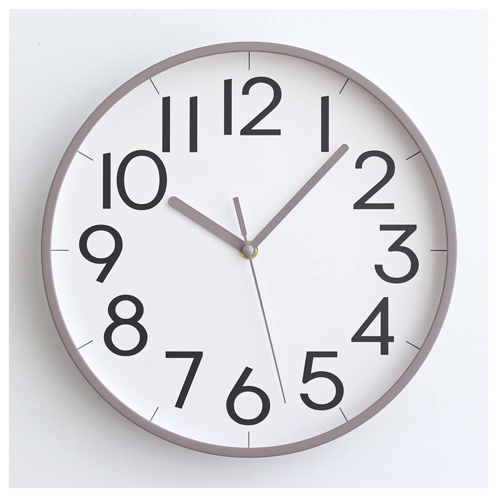 Horloge murale créative au style scandinave et finitions soignées - 8