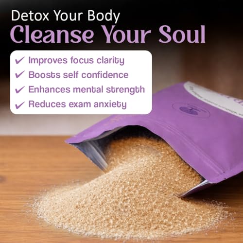Image of Study & Confidence Spiritual Bath Salt 200g | Spiritual Bath for Focus, Concentration & Self-Confidence | Aura Cleansing, Mental Clarity, Energy Boost & Study Ritual Bath