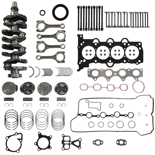G4FJ 1.6 Engine Overhaul Rebuild Kit w/Crankshaft Con-Rods & Bearings Pistons Cylinder Head Gasket Set Fit For Hyundai Sonata Tucson Veloster Kia Soul Sportage 1.6L 2011-2022 231102B710 230412BAC0