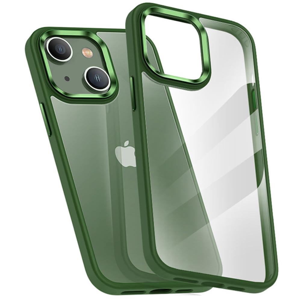 Apple iPhone 15 グリーン 本体とケース 楽天市場】iPhone15 ケース カバー 一体型カメラレンズ保護 強化