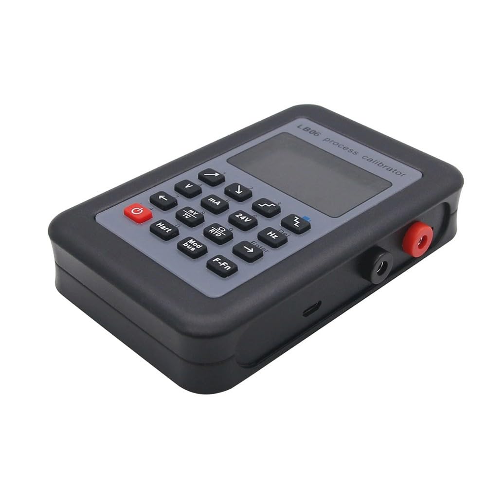 LB06 - Calibrador de proceso 4-20 mA/0-10 V, generador de señal para Modbus/HART, 0,025% de precisión, termopar PT100 simulador