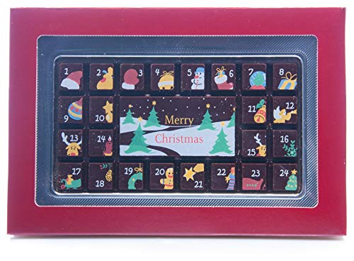 Télécharger Weibler Calendrier de l'Avent au chocolat - 1 x 70 Gram Francais PDF