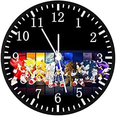 Super Sonic Wall Clock Large 12 " Clear Glass Face Silent Non Ticking Nice for Gift or Décor G 201 photo Super Sonic Wall Clock Large 12 " Clear Glass Face Silent Non Ticking Nice for Gift or Décor G 201