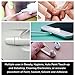 TCP Global 100 Paint Touch Up Brushes, Disposable Micro Brush Applicators, White with Fine 1.0 mm Tips - Auto Body Shop, Auto Car Detailing, Hobby