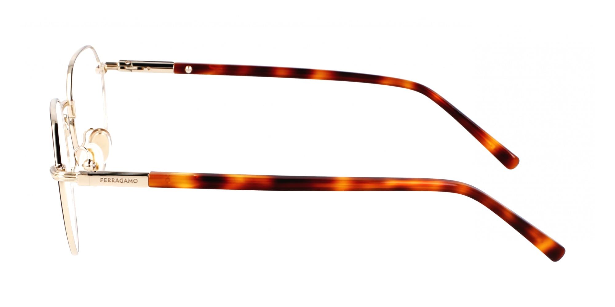 GAFAS FERRAGAMO - SF2233 C: GOLD/BLACK/EYE SIZE: 51 BRIDGE: 20 HORIZONTAL MEASUREMENT: 51 VERTICAL MEASUREMENT: 44,3 Cura della persona e salute