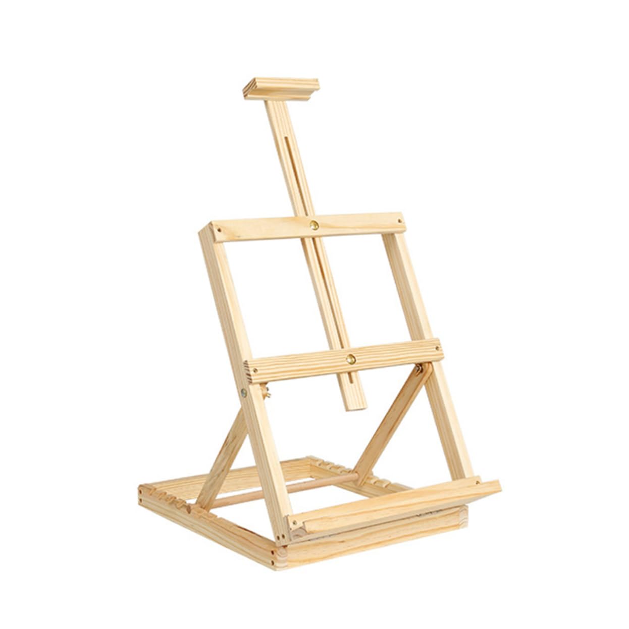 Ciieeo Caballete De Madera Pino Caballete Para Póster Marco Mesa Decoración Resistente