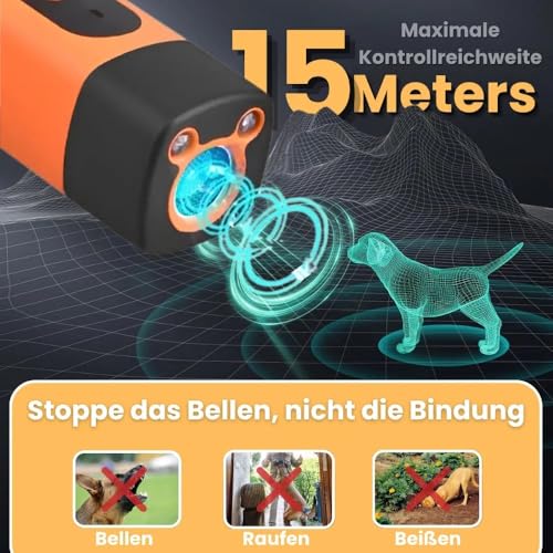 Awlve Dr Pfoten RuheMeister Pro-SchonendesUltraschall -Training Für Ruhiges Zuhause Weniger Stress Und Mehr Harmonie für Hunde jeder Größe und Rasse geeigne