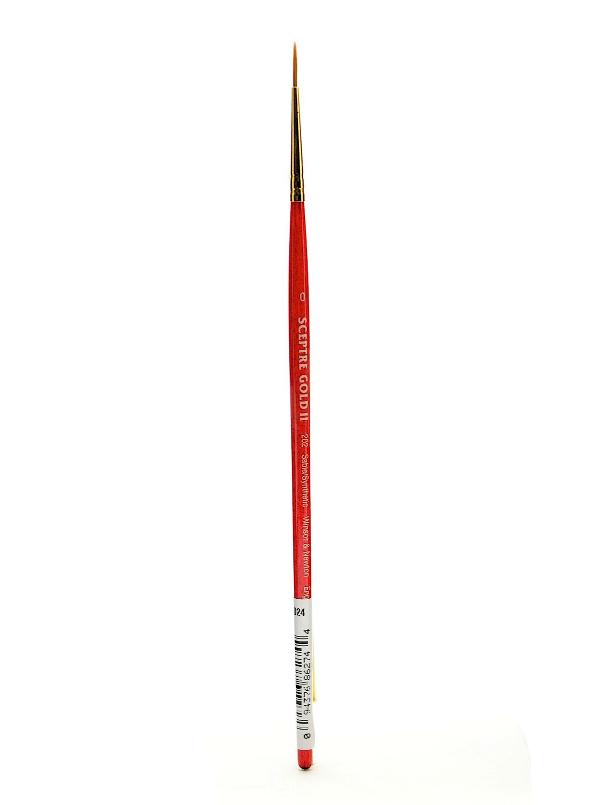 Winsor & Newton Sceptre Gold II Series 202 N°0 Round Brush Short Handle